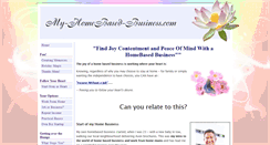 Desktop Screenshot of my-homebased-business.com